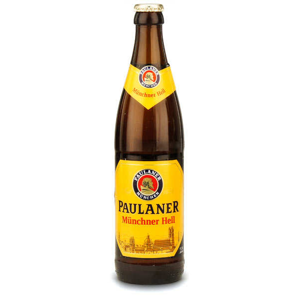 Paulaner Munchner Hell - Bière blonde - 4.9% - Bouteille 50cl