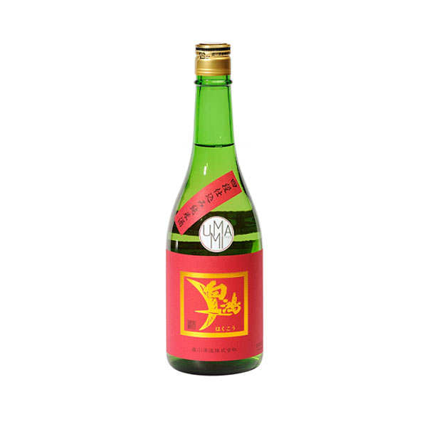 Umami Paris Saké Hakuko Junmai Yodanjikomi Label rouge - 15.5% - Bouteille 72cl
