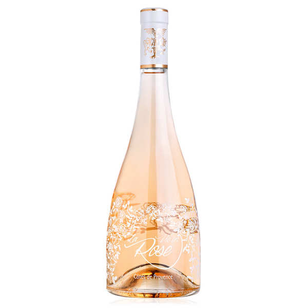 Château Roubine La Vie en Rose de Château Roubine - Vin rosé bio AOC Côtes de Provence - 2020 - Bouteille de 75cl