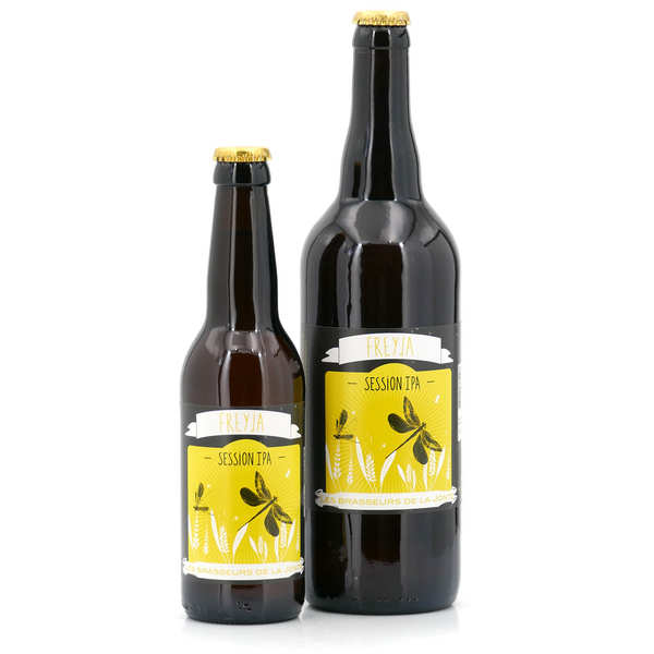 Les brasseurs de la Jonte Bière de Lozère Freya - IPA Blonde 4,5% - Lot de 3 bouteilles 33cl