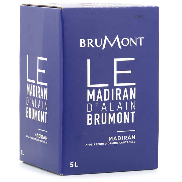 Vignobles Brumont Madiran AOC vin rouge d'Alain Brumont en Bib 5L - Bag in Box 5L