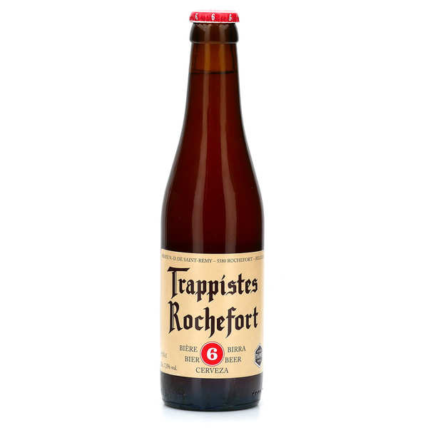 Abbaye Saint Rémy Trappistes Rochefort 6 - bière belge 7.5% - Bouteille 33cl