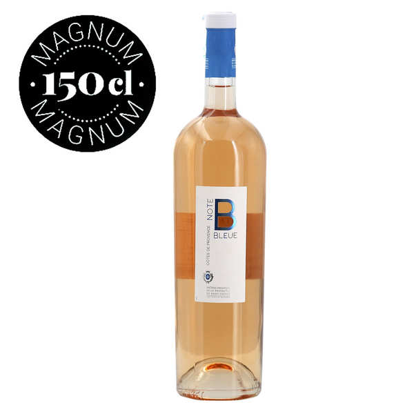 Maîtres Vignerons de la Presqu'Île de Saint-Tropez Note bleue en Magnum - Vin rosé AOP Côtes de Provence - 2020 - Magnum 1.5L