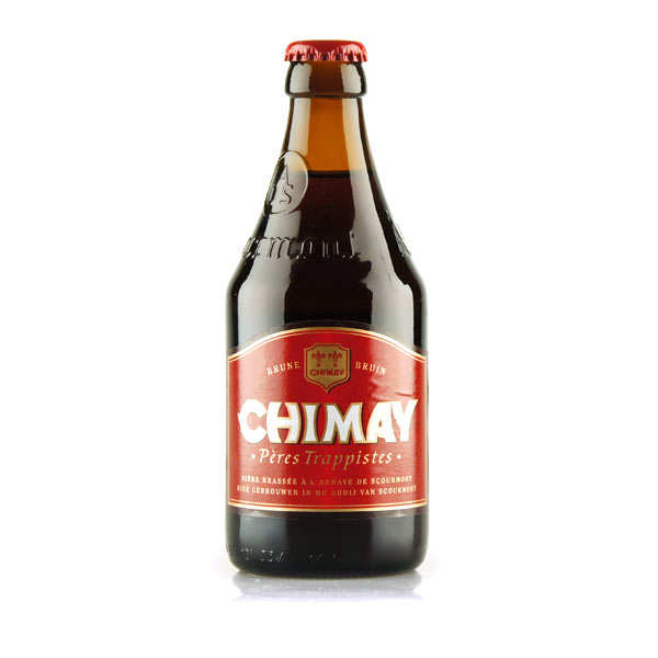 Abbaye ND de Scourmont Chimay Rouge - Bière Belge Trappiste brune/rousse 7% - Bouteille 33cl