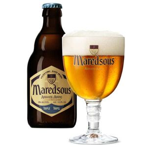 Abbaye de Maredsous Maredsous Triple - Bière d'abbaye Belge - 10% - Bouteille 33cl - Publicité