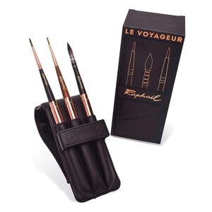 Youdoit Set voyageur 3 pinceaux et etui