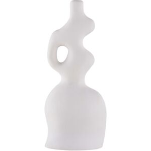 Maisons du Monde Statue ondulee en gres blanc H55