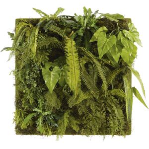 Maisons du Monde Tableau vegetal plantes artificielles 100x100