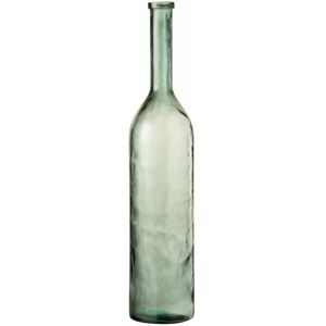 LANADECO Vase verre vert H100cm