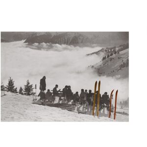 Kelepoq Photo ancienne couleur montagne n°88 alu 30x45cm