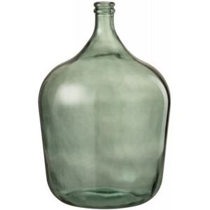 LANADECO Vase verre vert H56cm