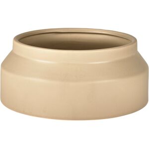 Villa Collection Cache pot cylindrique en argile beige sable