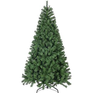 Mobili Rebecca Sapin de Noel artificiel 180 cm en pvc et metal vert