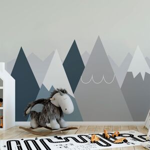 Ambiance Sticker Stickers enfant montagnes scandinaves anouka 120x180cm