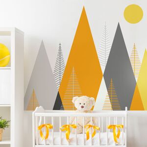 Ambiance Sticker Stickers enfant montagnes scandinaves antartika 110x165cm