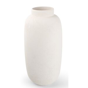 Salt&Pepper Vase en gres blanc 23,5xH49,5cm