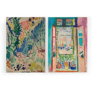 Surdic Set 2 Peintures sur toile 60x40 imprime HD Matisse