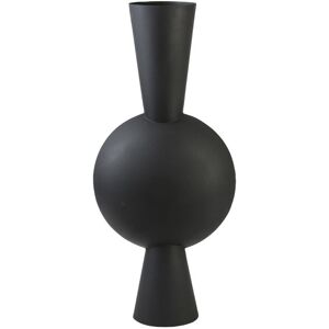 Light & Living Vase metal noir 37.5x22x81cm