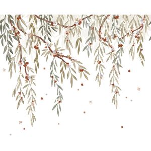 Lilipinso Papier peint decor eucalyptus blooming l vert