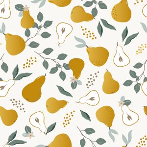 Lilipinso Papier peint pretty pears multicolore