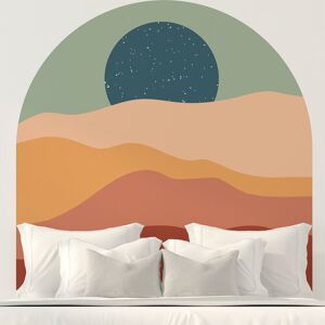 Ambiance Sticker Papier Peint dune et etoiles 90x90cm