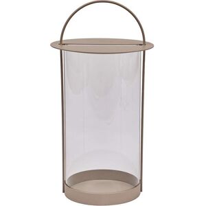 OYOY Living Design Lanterne gris en metal et en verre Ø25xH48cm