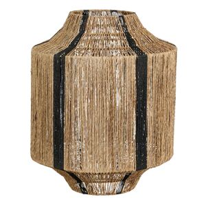 Mica Decorations Lanterne en jute noir H51