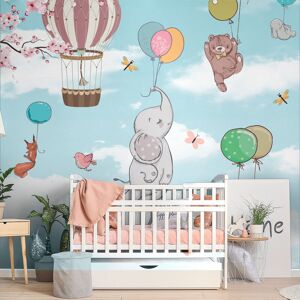 Ambiance Sticker Papier Peint animaux dans les airs 280x240cm