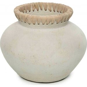 ReCollection Vase Raphia Gris