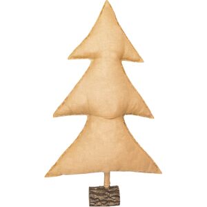 MX HOME Sapin de noel lumineux en toile de jute 150cm