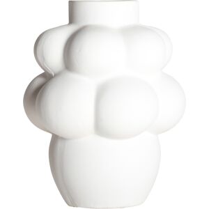 Lastdeco Vase en Ceramique Blanc 28x28x36 cm