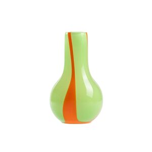 Kodanska Vase en verre vert H15xD8cm