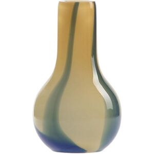 Kodanska Vase en verre beige H15xD8cm