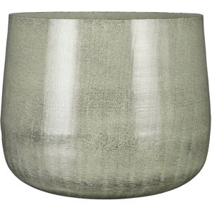 Mica Decorations Cache-pot en metal gris clair D37