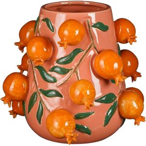 Mica Decorations Vase en ceramique rose H30,5