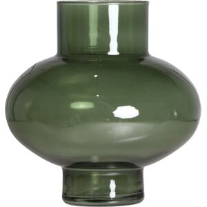 Lastdeco Vase en Verre Vert 28x28x29 cm