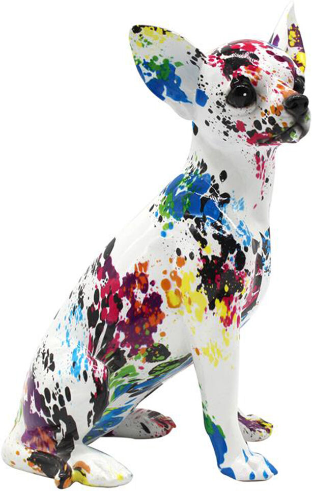 Signes Grimalt Décoration en résine chihuahua pop art H26cm