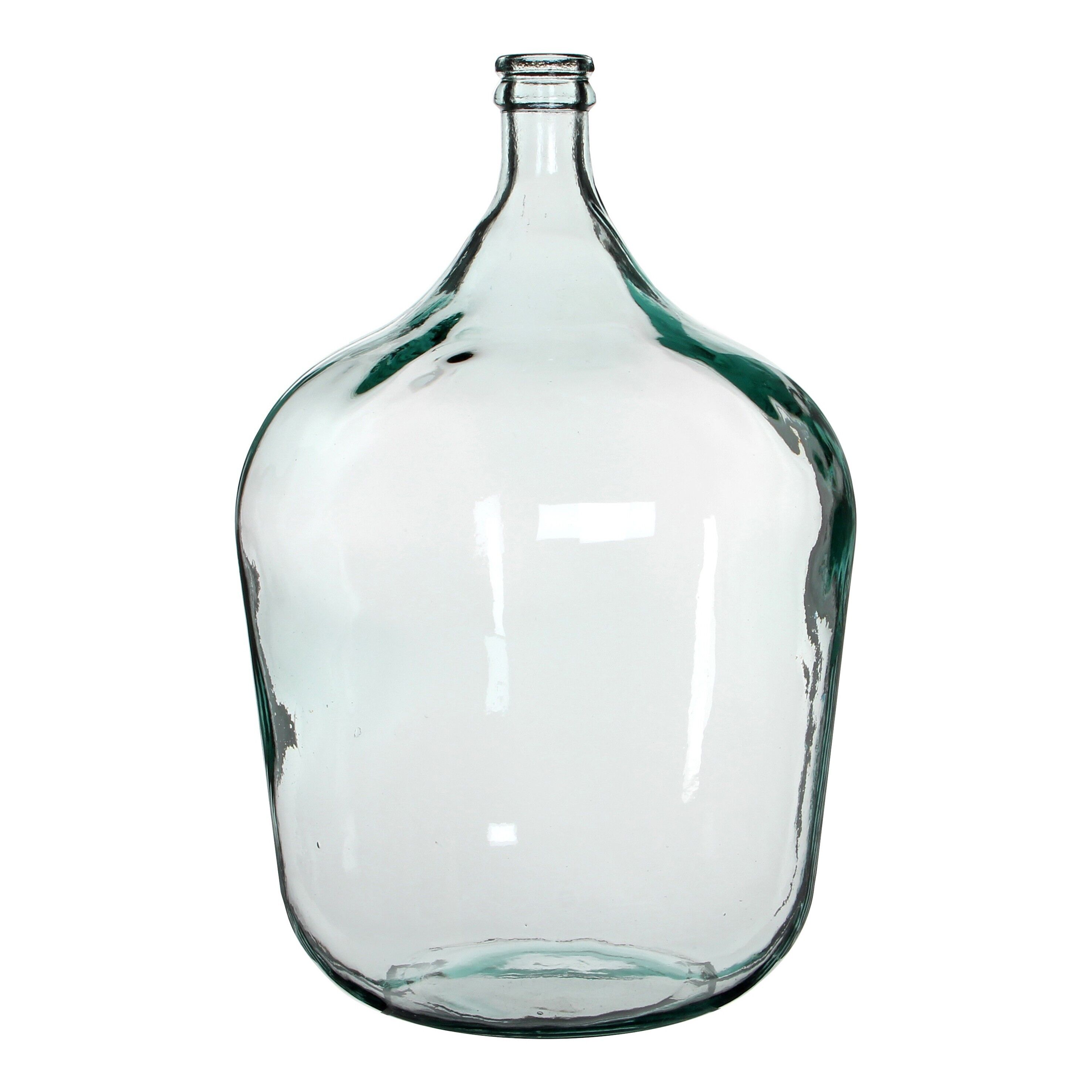 Mica Decorations Vase bouteille en verre recyclé H56