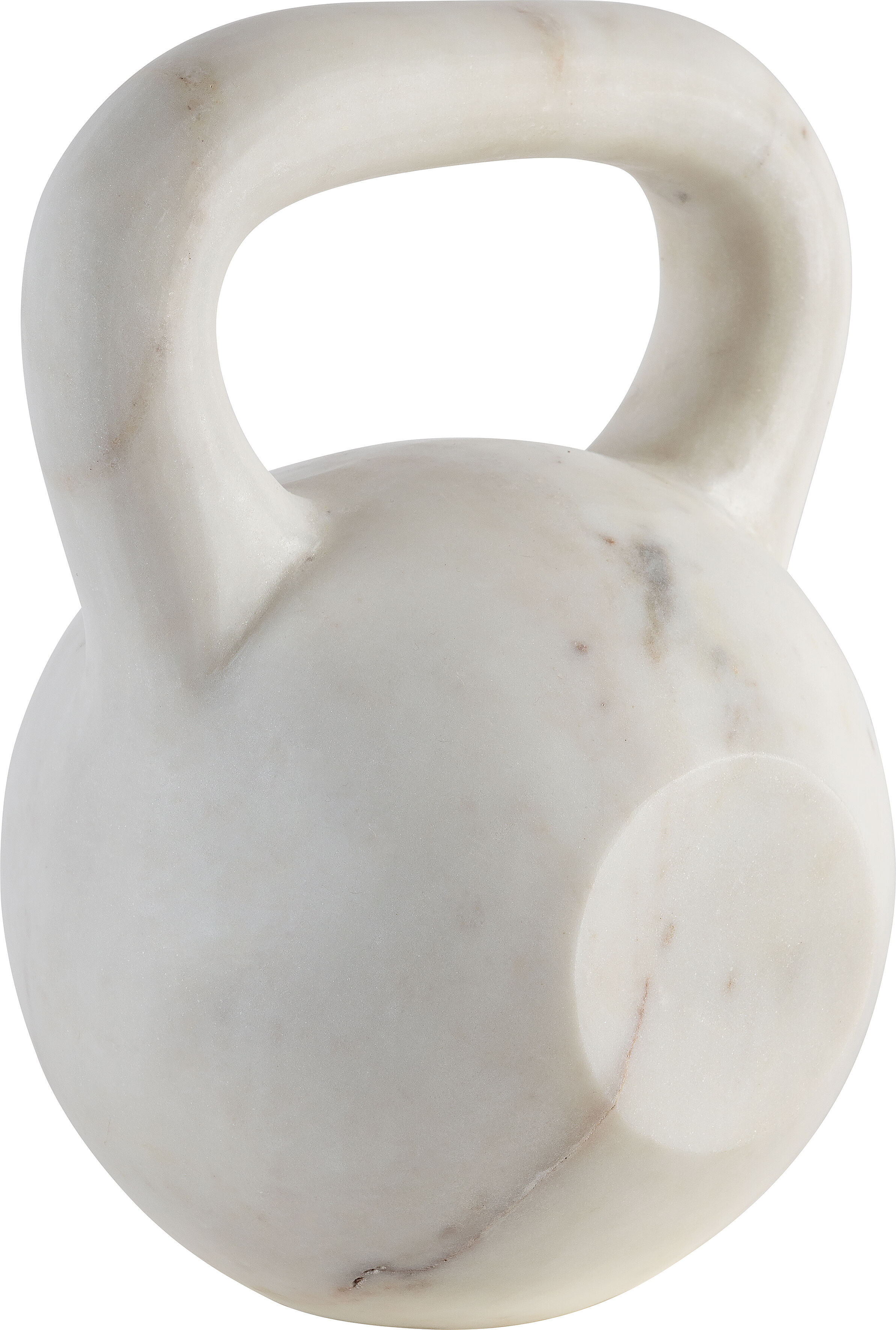 RNT by Really Nice Things Objet déco en forme de kettlebell en marbre blanc