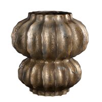 Mica Decorations Vase en céramique bronze H35