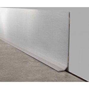 99Déco Plinthe PVC lot de 25 L200xH. 8cm Gris Indus