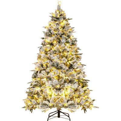 Giantex Sapin de noël artificiel aiguilles de pin 752 branches mixtes 186 cm - Publicité Giantex Sapin de noël artificiel aiguilles de pin 752 branches mixtes 186 cm - Publicité
