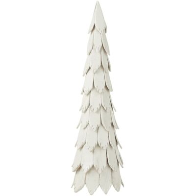 J-line Sapin de noël en bois blanc 37x37x120 cm - Publicité J-line Sapin de noël en bois blanc 37x37x120 cm - Publicité