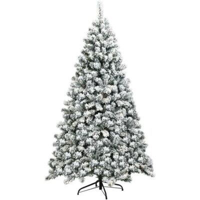 Giantex Sapin de noël Enneigé Artificiel avec lumière LED H180cm - Publicité Giantex Sapin de noël Enneigé Artificiel avec lumière LED H180cm - Publicité