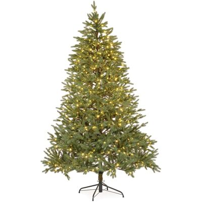 Bizzotto Sapin de Noël en polyéthylène H210, 3431 branches, 1000 microleds - Publicité Bizzotto Sapin de Noël en polyéthylène H210, 3431 branches, 1000 microleds - Publicité