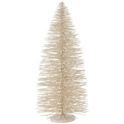 J-line Sapin de noël en bois blanc 27x27x70 cm - Publicité J-line Sapin de noël en bois blanc 27x27x70 cm - Publicité