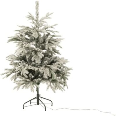 J-line Sapin de noël artificiel enneigé 120 leds en plastique vert h.120 cm - Publicité J-line Sapin de noël artificiel enneigé 120 leds en plastique vert h.120 cm - Publicité