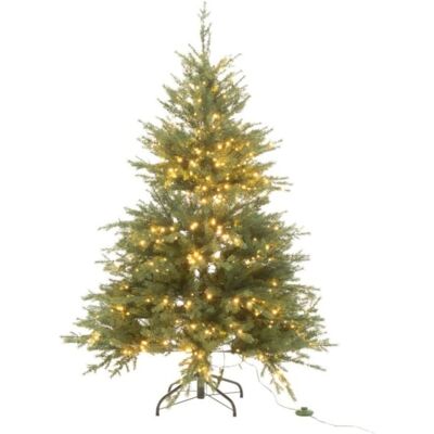 J-line Sapin de noel artificiel vert avec 600 led h.150 cm - Publicité J-line Sapin de noel artificiel vert avec 600 led h.150 cm - Publicité