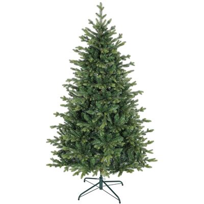 Homcom Sapin de noël artificiel 1660 pointes de branche plastique vert - Publicité Homcom Sapin de noël artificiel 1660 pointes de branche plastique vert - Publicité