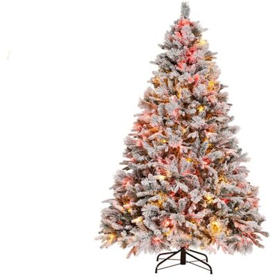 Giantex Sapin de noël artificiel avec aiguilles de pin 1270 branches 210 cm - Publicité Giantex Sapin de noël artificiel avec aiguilles de pin 1270 branches 210 cm - Publicité